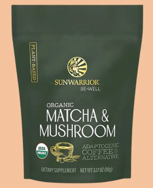 Be Well Matcha & Mushroom Drink Mix - Adaptogenic Coffee