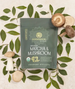 Be Well Matcha & Mushroom Drink Mix - Adaptogenic Coffee