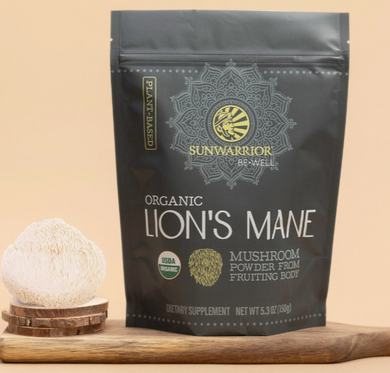 Be Well Organic Lion's Mane Mushroom Powder Drink Mix