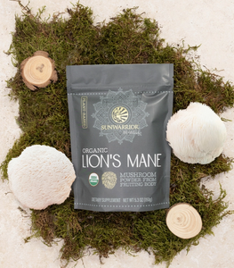 Be Well Organic Lion's Mane Mushroom Powder Drink Mix