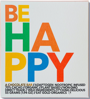 Be Happy A Potent, Functional & Delicious Chocolate Bar