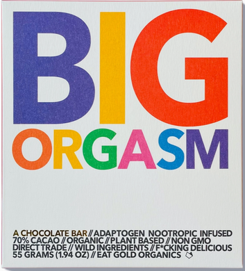 Big Orgasm, A Potent, Functional & Delicious Chocolate Bar