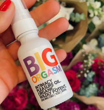 Load image into Gallery viewer, Intimacy Oil : Big Orgasm, A Potent, Organic Intimacy Oil