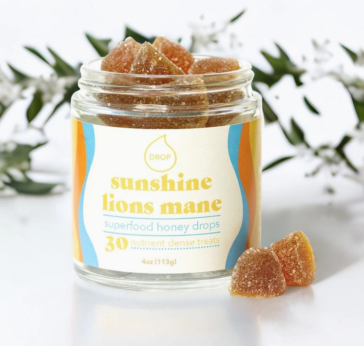 Sunshine Lion's Mane | Mushroom Honey Gummy | Energy & Focus
