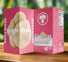 Load image into Gallery viewer, Lion&#39;s Mane Capsules - Brain Food By Magic Doze™