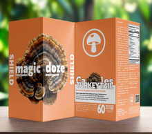 Load image into Gallery viewer, Turkey Tail Mushroom Capsules - Shield By Magic Doze™